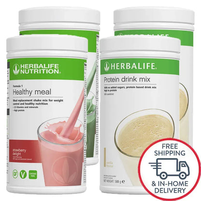 2x Formula 1 + 2x Protein Drink Mix